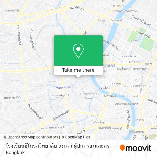 โรงเรียนชิโนรสวิทยาลัย-สมาคมผู้ปกครองและครู map