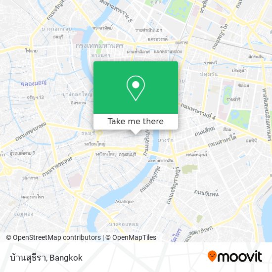 บ้านสุธีรา map