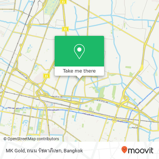 MK Gold, ถนน รัชดาภิเษก map