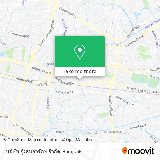 บริษัท รุ่งธนอารักษ์ จำกัด map