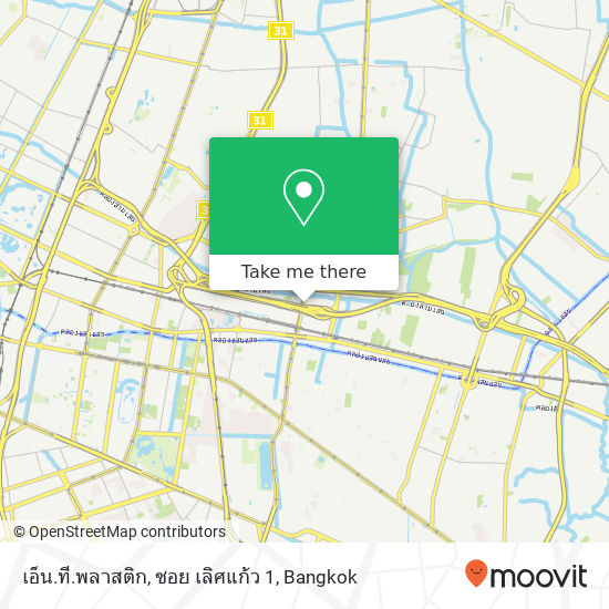 เอ็น.ที.พลาสติก, ซอย เลิศแก้ว 1 map