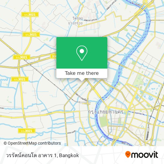 วรรัตน์คอนโด อาคาร 1 map