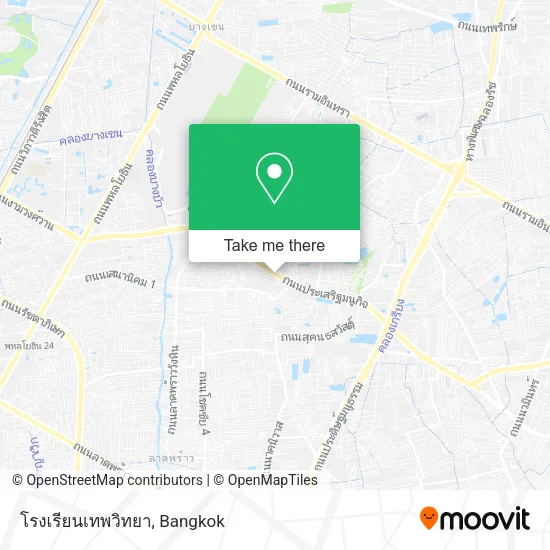 โรงเรียนเทพวิทยา map