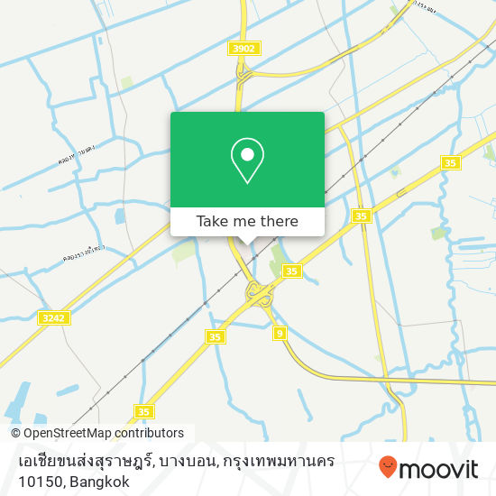 เอเชียขนส่งสุราษฎร์, บางบอน, กรุงเทพมหานคร 10150 map