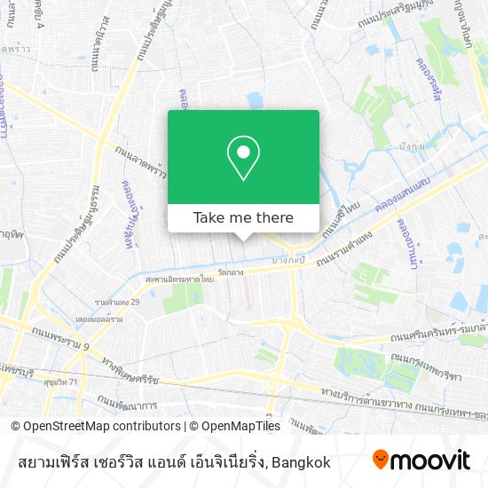 สยามเฟิร์ส เซอร์วิส แอนด์ เอ็นจิเนียริ่ง map