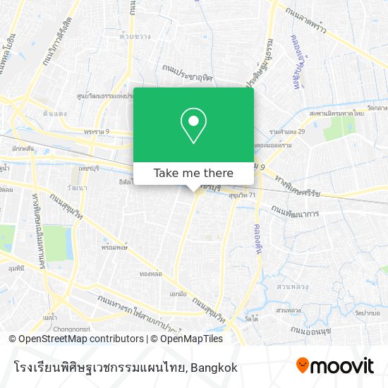 โรงเรียนพิศิษฐเวชกรรมแผนไทย map