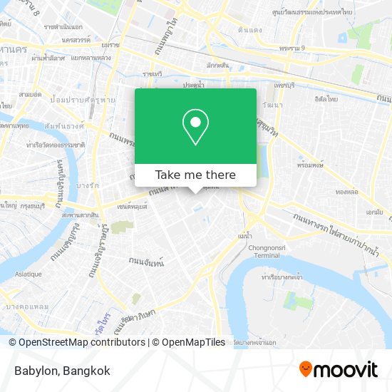 How to get to Babylon in สาทร by Bus or Metro?