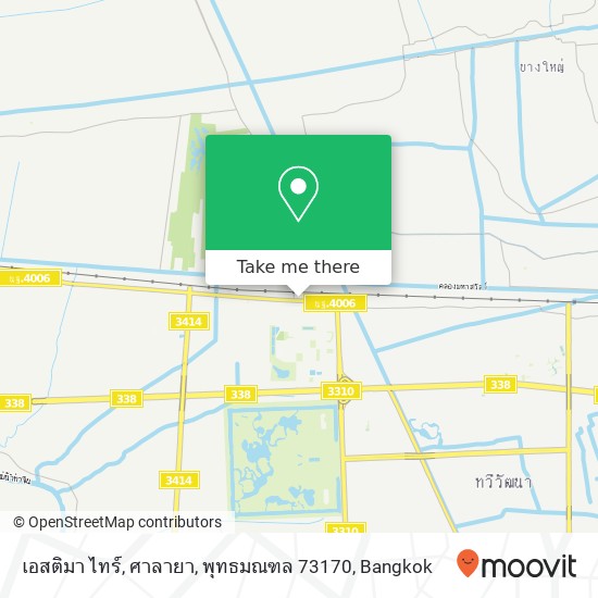 เอสติมา ไทร์, ศาลายา, พุทธมณฑล 73170 map