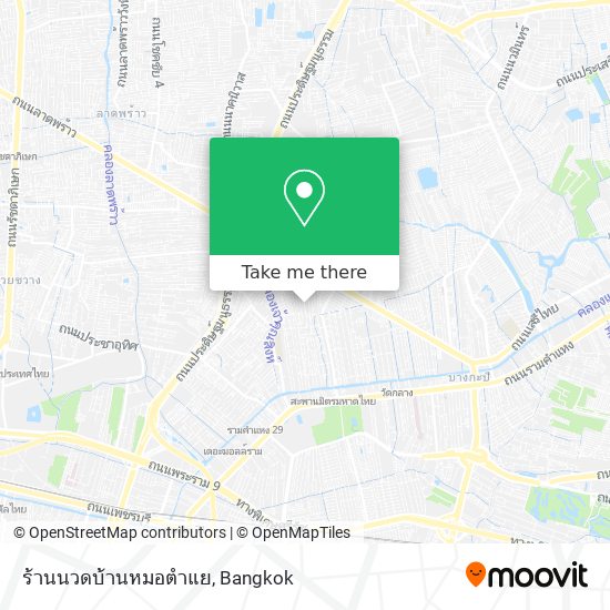 ร้านนวดบ้านหมอตำแย map