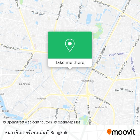 ธนา เอ็นเตอร์เทนเม้นท์ map