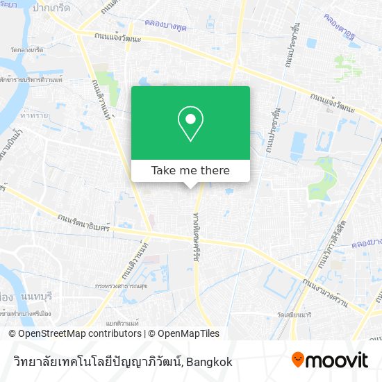 วิทยาลัยเทคโนโลยีปัญญาภิวัฒน์ map