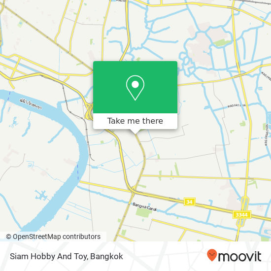 Siam Hobby And Toy map