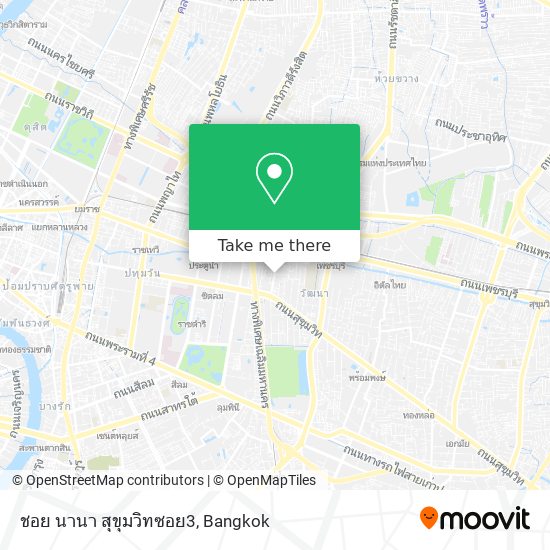 ชอย นานา สุขุมวิทซอย3 map