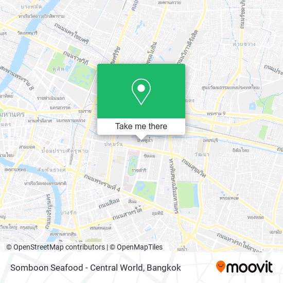 Somboon Seafood - Central World map