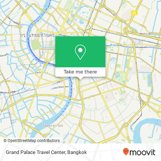 Grand Palace Travel Center map