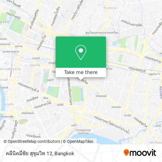 คลีนิคมีชัย สุขุมวิท 12 map
