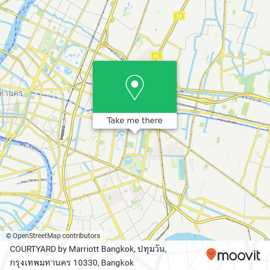 COURTYARD by Marriott Bangkok, ปทุมวัน, กรุงเทพมหานคร 10330 map