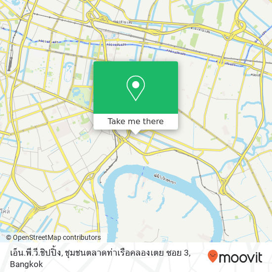 เอ็น.พี.วี.ชิปปิ้ง, ชุมชนตลาดท่าเรือคลองเตย ซอย 3 map