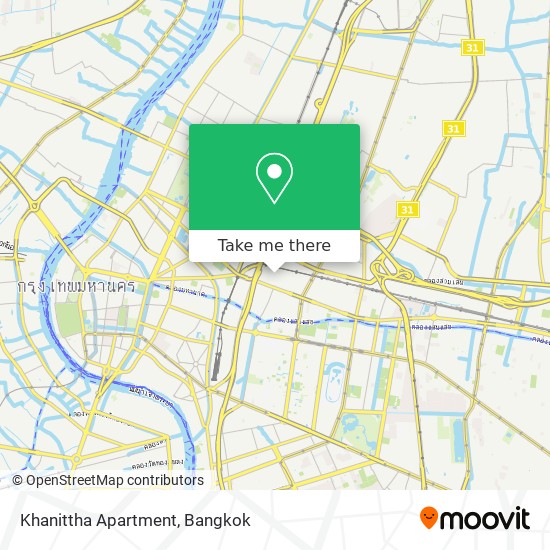 Khanittha Apartment map