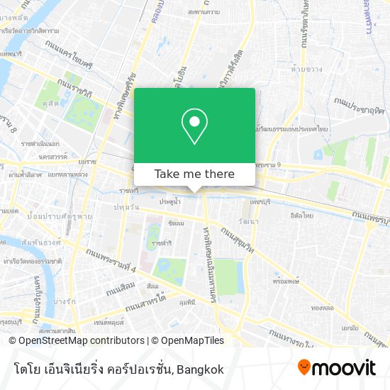 โตโย เอ็นจิเนียริ่ง คอร์ปอเรชั่น map