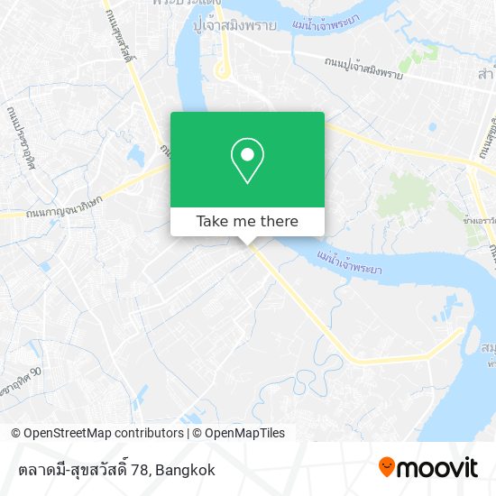 ตลาดมี-สุขสวัสดิ์ 78 map
