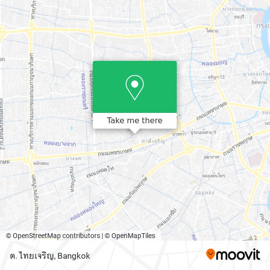 ต. ไทยเจริญ map