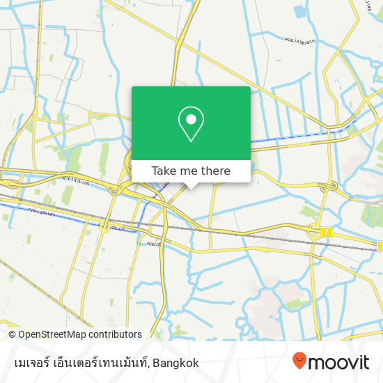 เมเจอร์ เอ็นเตอร์เทนเม้นท์ map