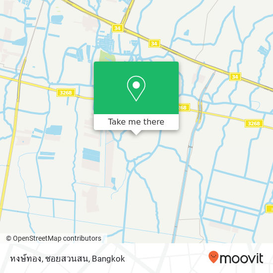 หงษ์ทอง, ซอยสวนสน map