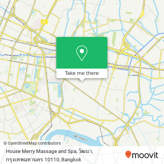 House Merry Massage and Spa, วัฒนา, กรุงเทพมหานคร 10110 map