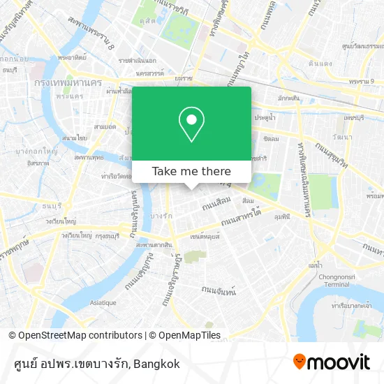 ศูนย์ อปพร.เขตบางรัก map