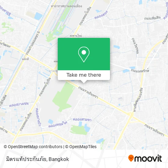 มิตรแท้ประกันภัย map