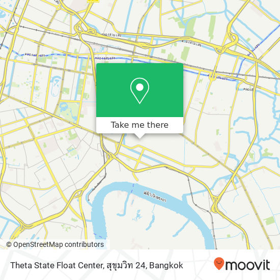 Theta State Float Center, สุขุมวิท 24 map