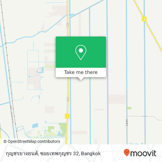 กุญชรยางยนต์, ซอยเทพกุญชร 32 map