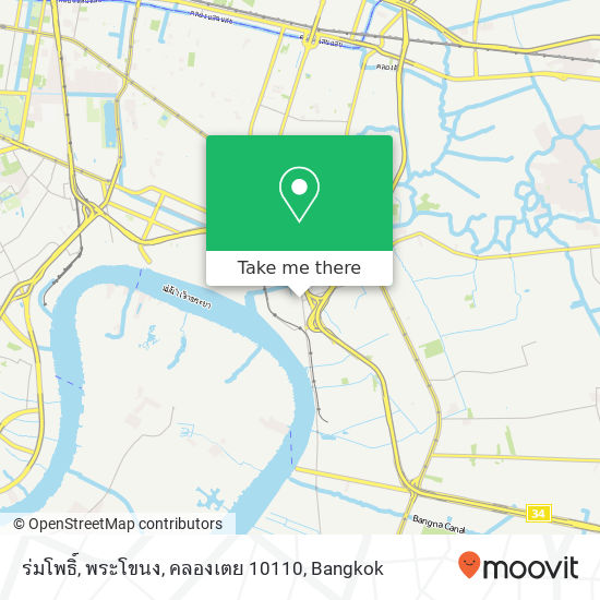 ร่มโพธิ์, พระโขนง, คลองเตย 10110 map