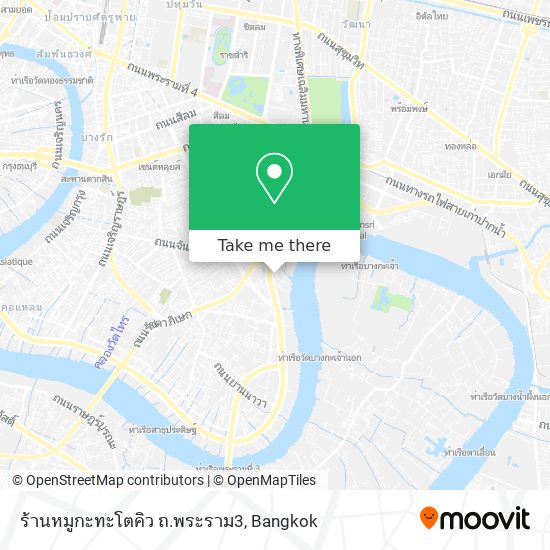 ร้านหมูกะทะโตคิว ถ.พระราม3 map