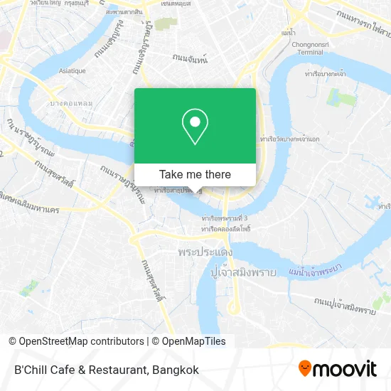 B'Chill Cafe & Restaurant map