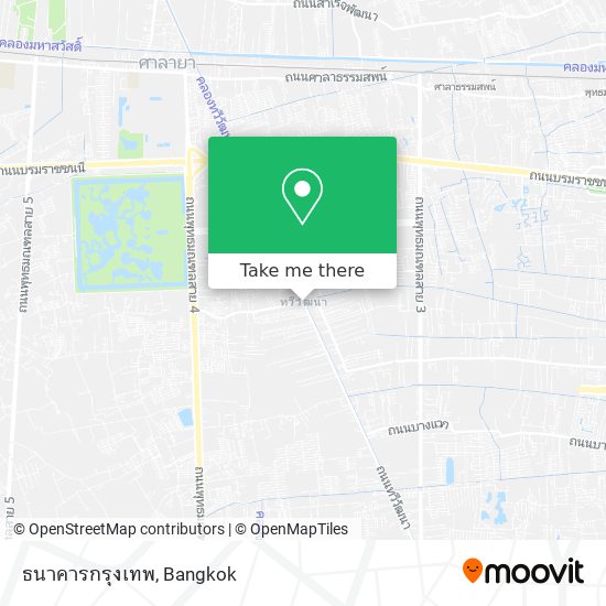 ธนาคารกรุงเทพ map