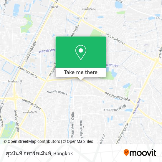 สุวนันท์ อพาร์ทเม้นท์ map