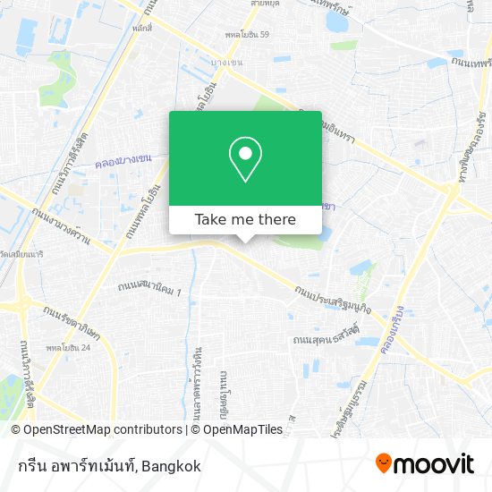 กรีน อพาร์ทเม้นท์ map
