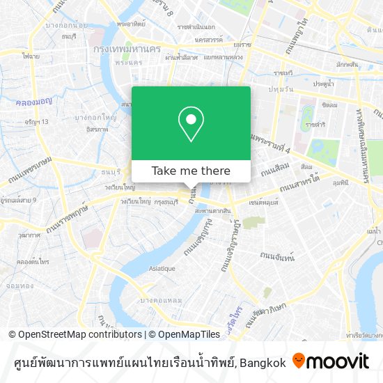 ศูนย์พัฒนาการแพทย์แผนไทยเรือนน้ำทิพย์ map