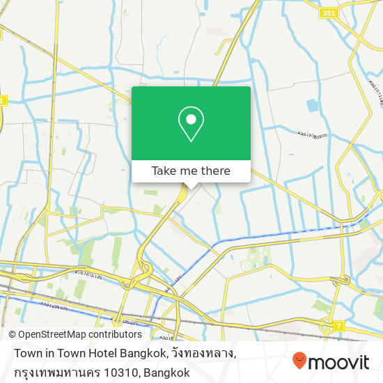 Town in Town Hotel Bangkok, วังทองหลาง, กรุงเทพมหานคร 10310 map