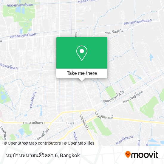 หมู่บ้านพนาสนธิ์วิลล่า 6 map