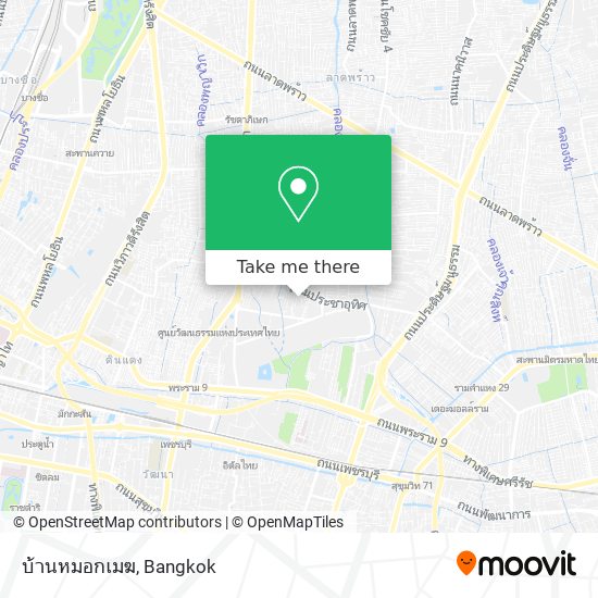 บ้านหมอกเมฆ map