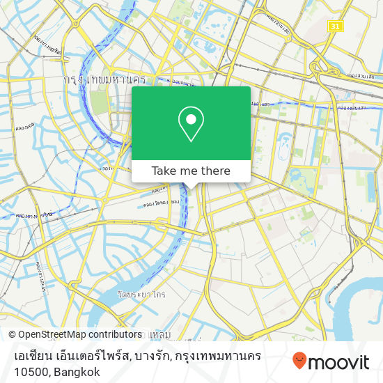 เอเซียน เอ็นเตอร์ไพร์ส, บางรัก, กรุงเทพมหานคร 10500 map