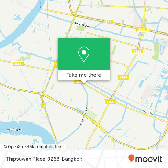 Thipsuwan Place, 3268 map