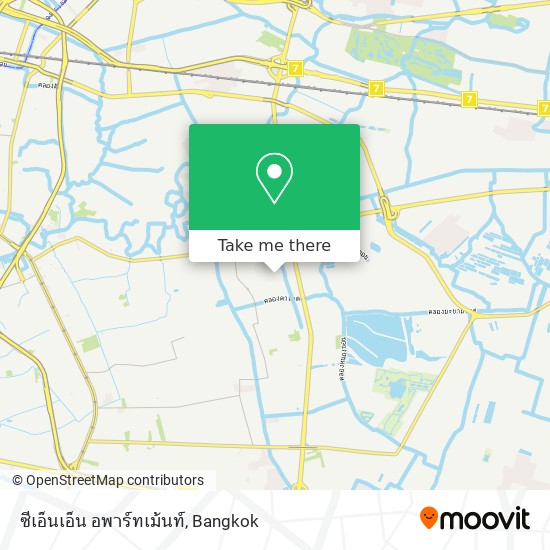 ซีเอ็นเอ็น อพาร์ทเม้นท์ map