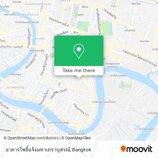 อาคารโพธิ์แจ้งมหาเถรานุสรณ์ map