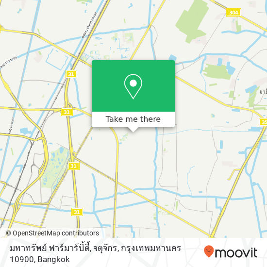 มหาทรัพย์ ฟาร์มาร์บิ้ตี้, จตุจักร, กรุงเทพมหานคร 10900 map