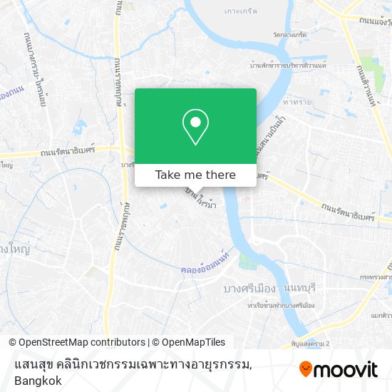 แสนสุข คลินิกเวชกรรมเฉพาะทางอายุรกรรม map