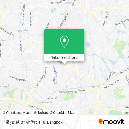 วิสิฐยนต์ ลาดพร้าว 118 map